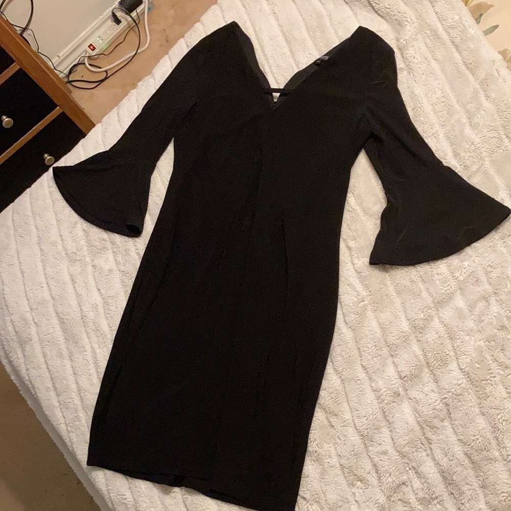 Le Chateau Elegant Little Black Dress, Size M